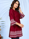 Jiyushi Fancy Cotton Tunic For Women