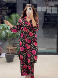 Kudbi's Flower Fancy Shirt Style co-ords set