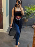 Noor-e-Navratri – Black Beauty Kurti. ( only kurti )