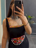 Noor-e-Navratri – Black Beauty Kurti. ( only kurti )