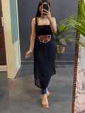 Noor-e-Navratri – Black Beauty Kurti. ( only kurti )