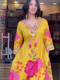 Fommi Heavy Fancy gown set with Dupatta
