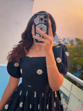 Kudbi's Sunfest Cotton Frock Style.