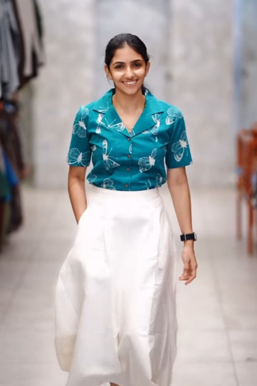 Vintage Morden Skirt style Set for Women