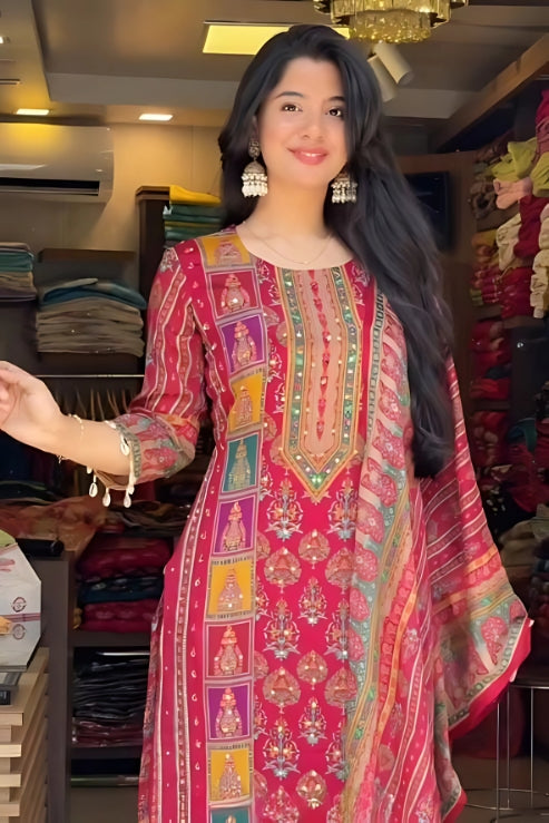 Rishta heavy Pakistani Suit Set & Dupatta.