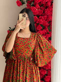 Kudbi's Kiwi Maxi western Style Gown