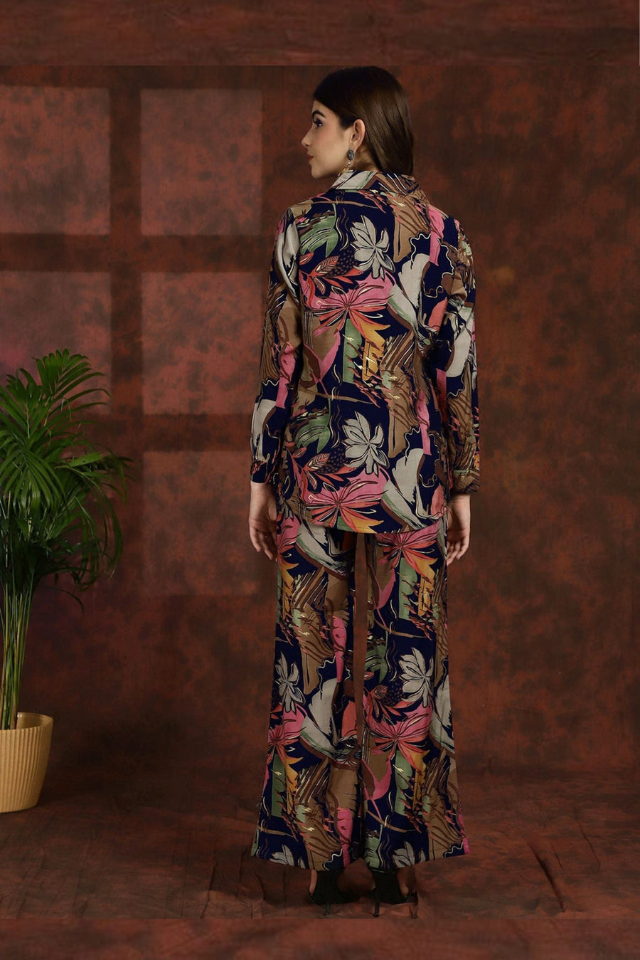 Alisha Floral Print Primium Co-ords Set.