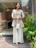 Gulnaar Embroidered Kurta Set for women