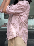 Kudbi's Gen'z Women Style Pure Cotton Embroidery Shirt