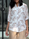 Kudbi's Gen'z Women Style Pure Cotton Embroidery Shirt