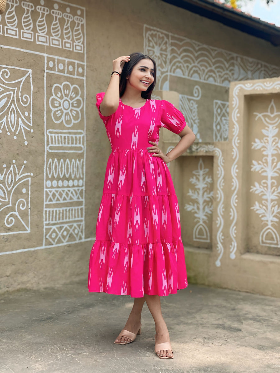 Kudbi Pink Presents Simple And Stylish Kurti For Women.