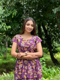 Kudbi Flower Stylish 3-layer Midi For Women.