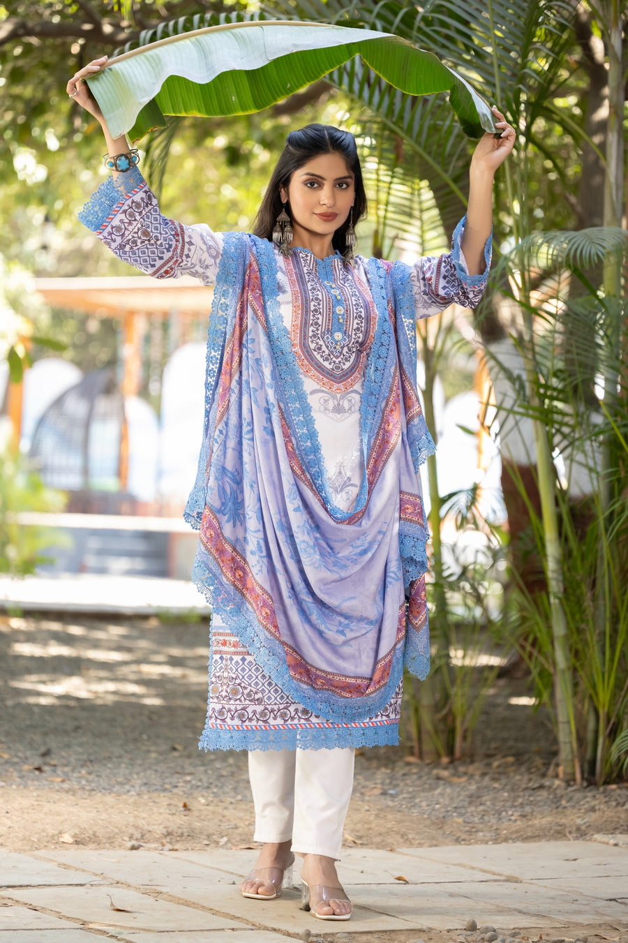 Sakeena Heavy Fancy Pair with Dupatta set.