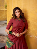 Kudbi Pure Chanderi Zari Weaving Lehenga Choli Set with Dupatta | Festive & Wedding Wear for Women