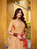 Kudbi Pure Chanderi Zari Weaving Lehenga Choli Set with Dupatta | Festive & Wedding Wear for Women