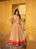 Kudbi Pure Chanderi Zari Weaving Lehenga Choli Set with Dupatta | Festive & Wedding Wear for Women