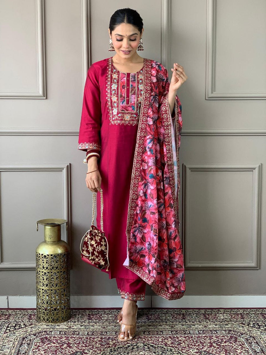 Jessica Heavy Fancy Pair & Dupatta set