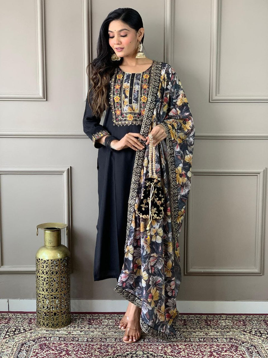 Jessica Heavy Fancy Pair & Dupatta set