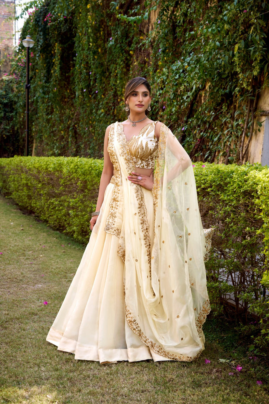 Kudbi Elvina Embroidered Lehenga Choli Set | Festive & Wedding Wear for Women
