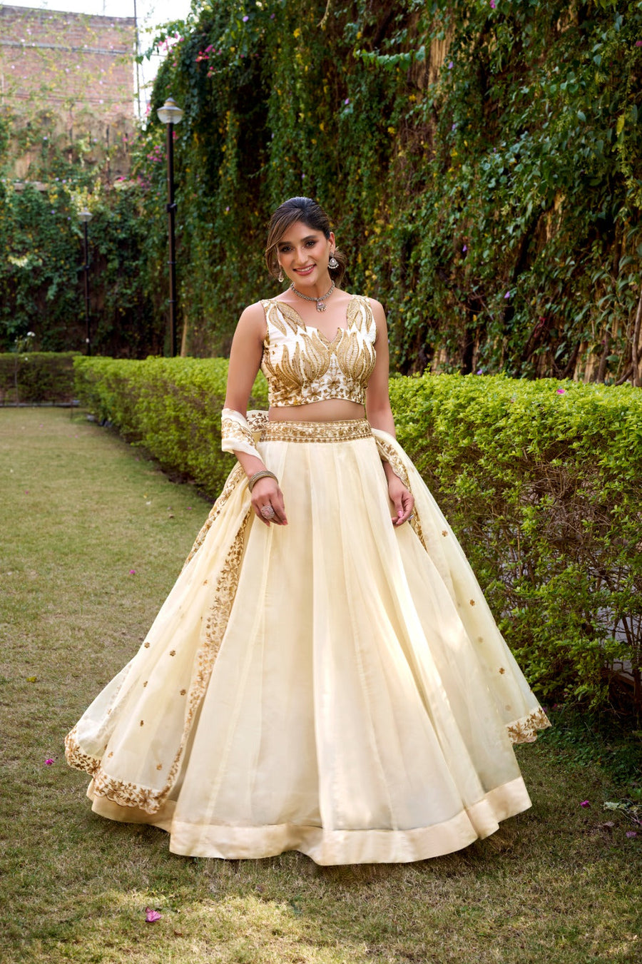 Kudbi Elvina Embroidered Lehenga Choli Set | Festive & Wedding Wear for Women