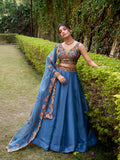 Kudbi Elvina Embroidered Lehenga Choli Set | Festive & Wedding Wear for Women