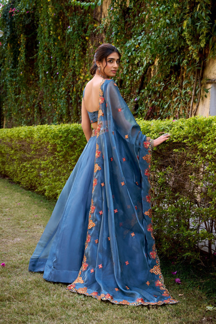 Kudbi Elvina Embroidered Lehenga Choli Set | Festive & Wedding Wear for Women