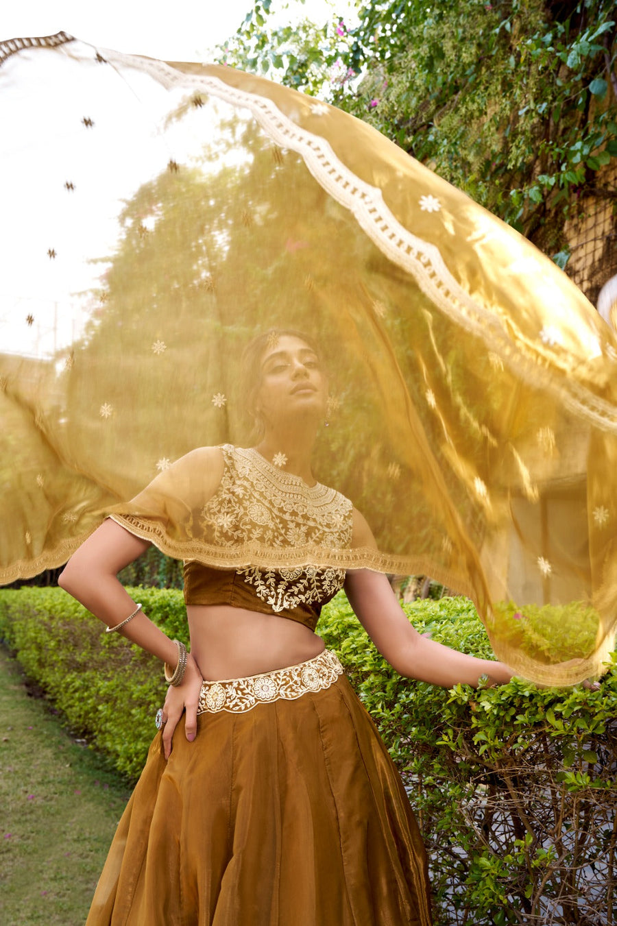 Kudbi Elvina Embroidered Lehenga Choli Set | Festive & Wedding Wear for Women