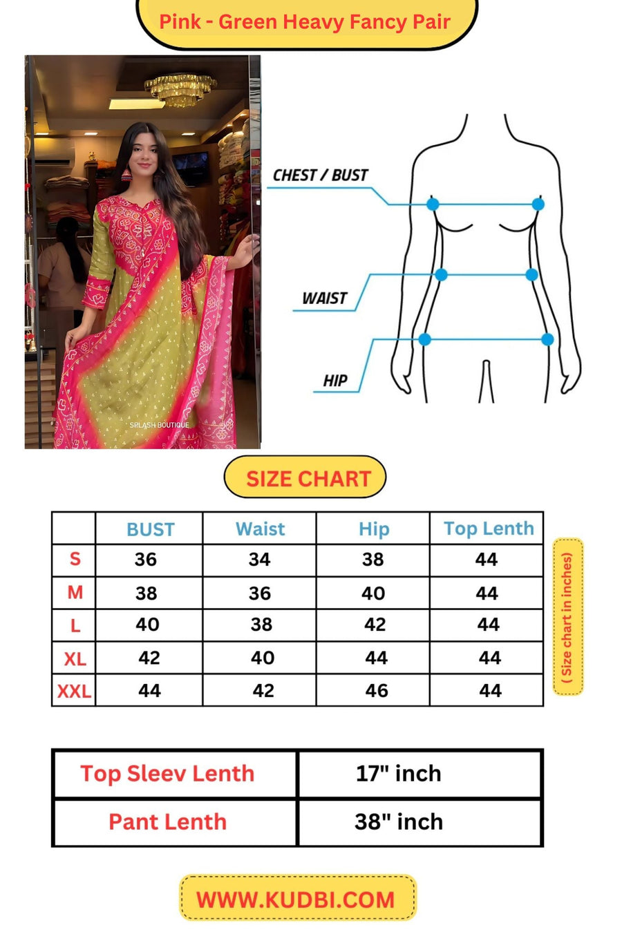 Bandhej Print Heavy Fancy Pair & Dupatta set
