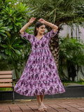 Kudbi Jiyaa Stylish Print Gown For Women.